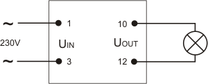 Schemat przyłączeniowy Soft Start MST-01 Schemat przyłączeniowy sterownika soft start MST-01