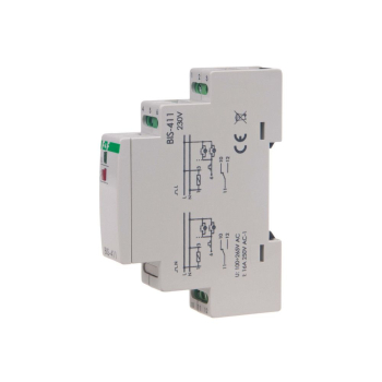 Przekaźnik impulsowy (bistabilny) 16A 230V F&F BIS-411